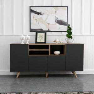 Sansa Walnut
Black Console