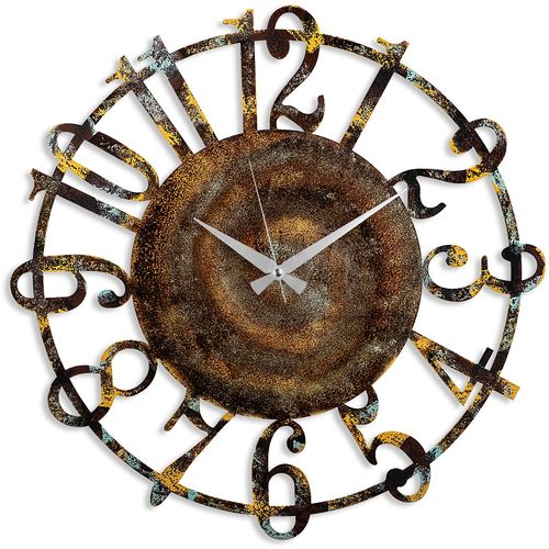 Wallity Ukrasni metalni zidni sat, Metal Wall Clock 15 - 1 slika 6