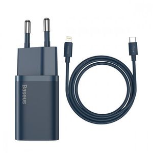 BASEUS SUPER SI BRZI PUNJAČ 1C 20W S USB-C KABELOM ZA LIGHTNING 1M