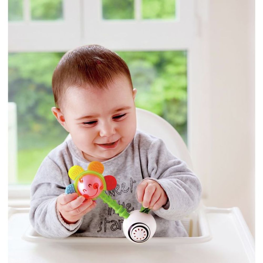 Hape Svjetleća zvečka Shake 'n Sparkle Flower slika 2