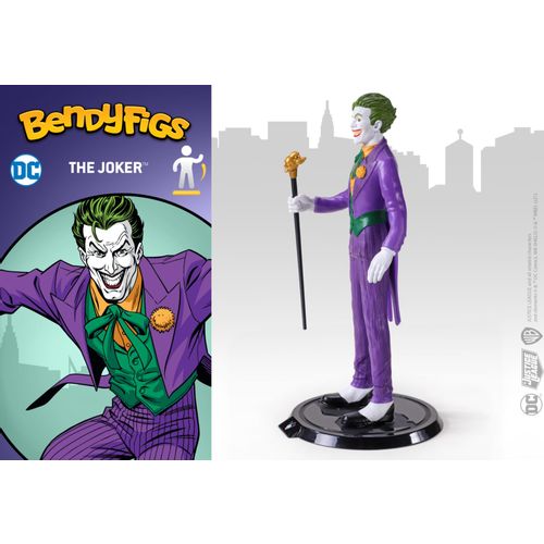 NOBLE COLLECTION - DC - BENDYFIGS - JOKER (STRIPOVI) slika 4