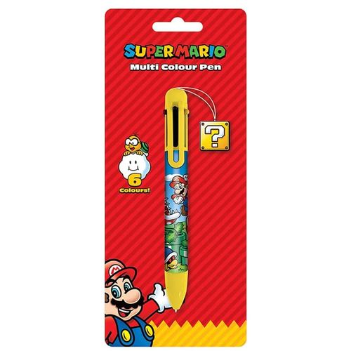 Super Mario (Colour Block) Multi Colour Pen slika 1