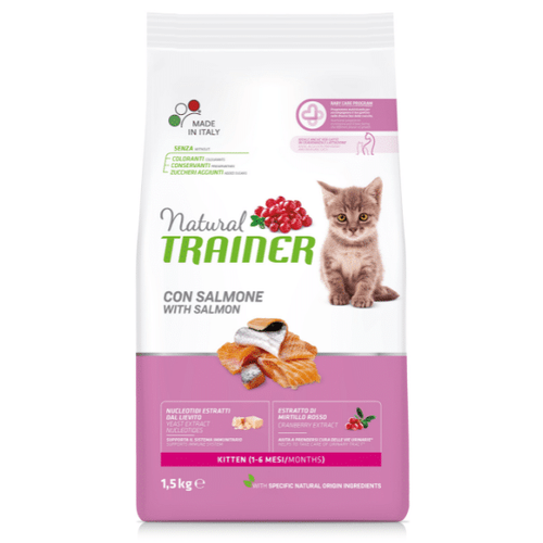 Trainer Natural Cat Kitten Losos 1.5 kg slika 1