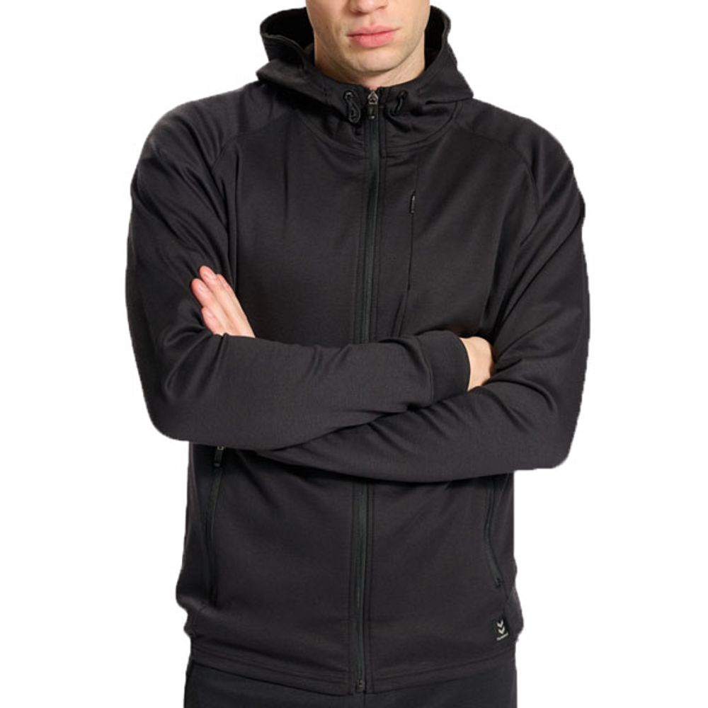 Hummel Gornji Dio Hmlmt Interval Zip Hoodie Za Muškarce slika 1