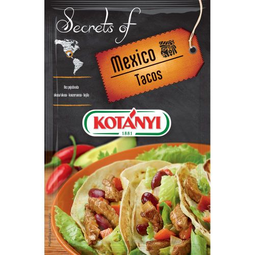 Kotányi Secrets of Mexico - Tacos 40g slika 1