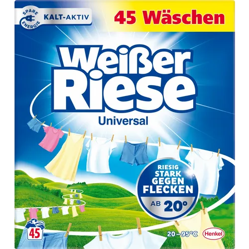 Weisser Riese Powder Uni 45 pranja slika 1