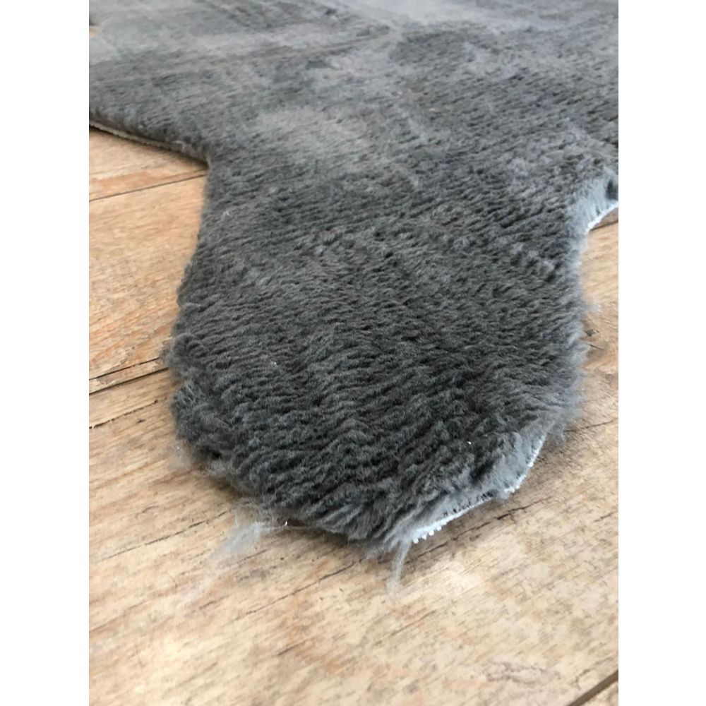 Tamnosivi Tepih Post Plush (80 x 120 cm) slika 2