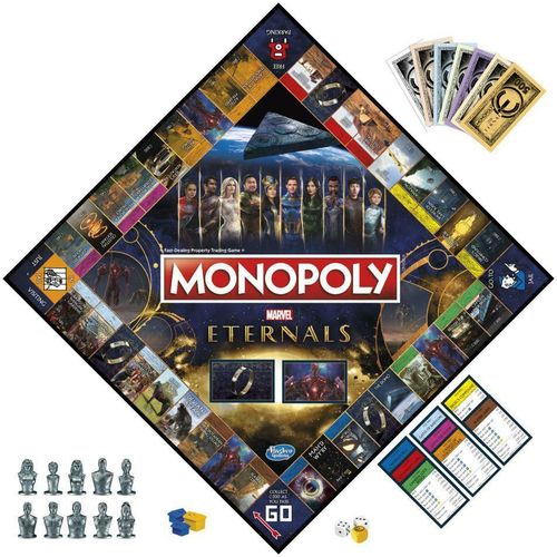 HASBRO GAMING: MONOPOLY MARVEL ETERNALS EDITION slika 2