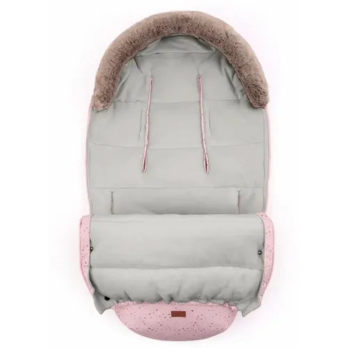 PETITE&amp;MARS Footmuff Comfy 4 u 1 zimska vreća za kolica, Glossy Princess/Grey slika 2