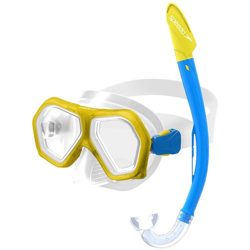 Speedo Dj. set za ronjenje SPEEDO LEISURE JNR DUAL LENS COMBO YELLOW/ROYAL slika 1