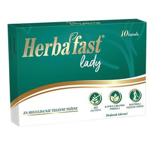 HERBAFAST LADY CPS A10 - Kapsule za Regulaciju Tjelesne Mase