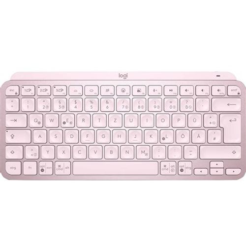 Logitech MX Keys Mini Wireless Illuminated Keyboard - Rose - US slika 2