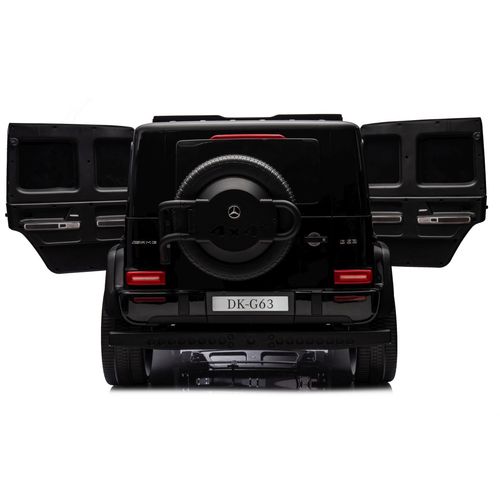 Licencirani auto na akumulator Mercedes Benz G63 AMG XXL 4x4 - dvosjed - crni slika 9