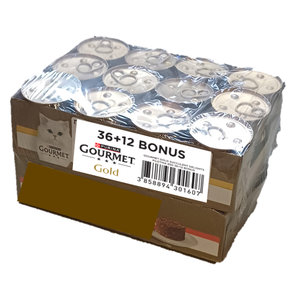 Gourmet Gold Succulent Delights Piletina 48 x 85 g (36+12 BONUS)