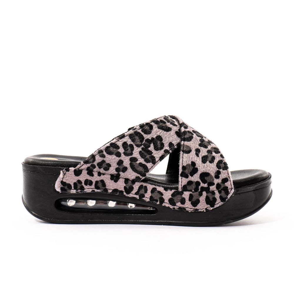 Terlik Sabo Air Max Ženske papuče, Leopard Sive slika 2
