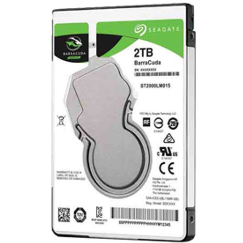 Seagate Barracuda HDD 2TB  SATA 2.5inch ST2000LM015 slika 1