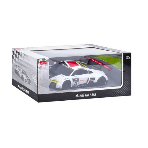 Licencirani auto na daljinsko upravljanje AUDI R8 LMS 1:24 - crno/bijeli slika 3