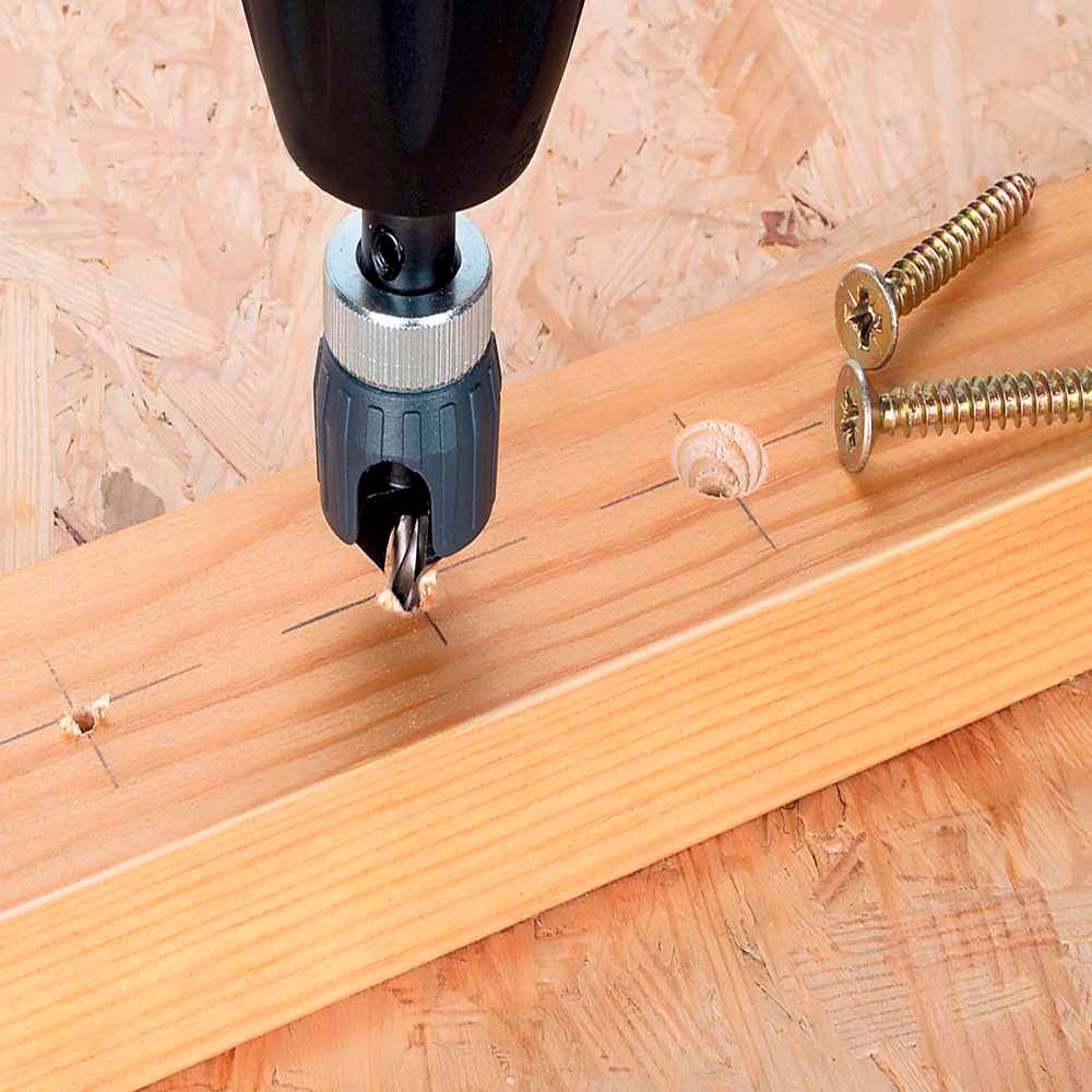 Wolfcraft Svrdlo Za Predbušenje 3,2-12 mm Sa Upuštačem i Graničnikom - 2544000 slika 3