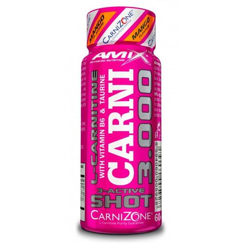 AmixNutrition Carni Shot 3000 Shot 60 ml - mango slika 1