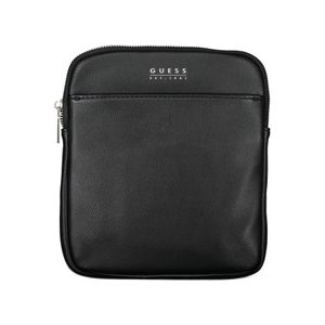 GUESS JEANS MEN'S BLACK SHOULDER BAG