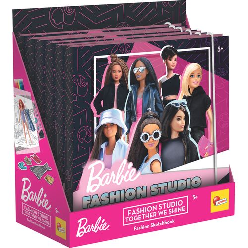 LISCIANI BARBIE kreativna bojanka u mapi Together we shine - Fashion Studio 12808 slika 4