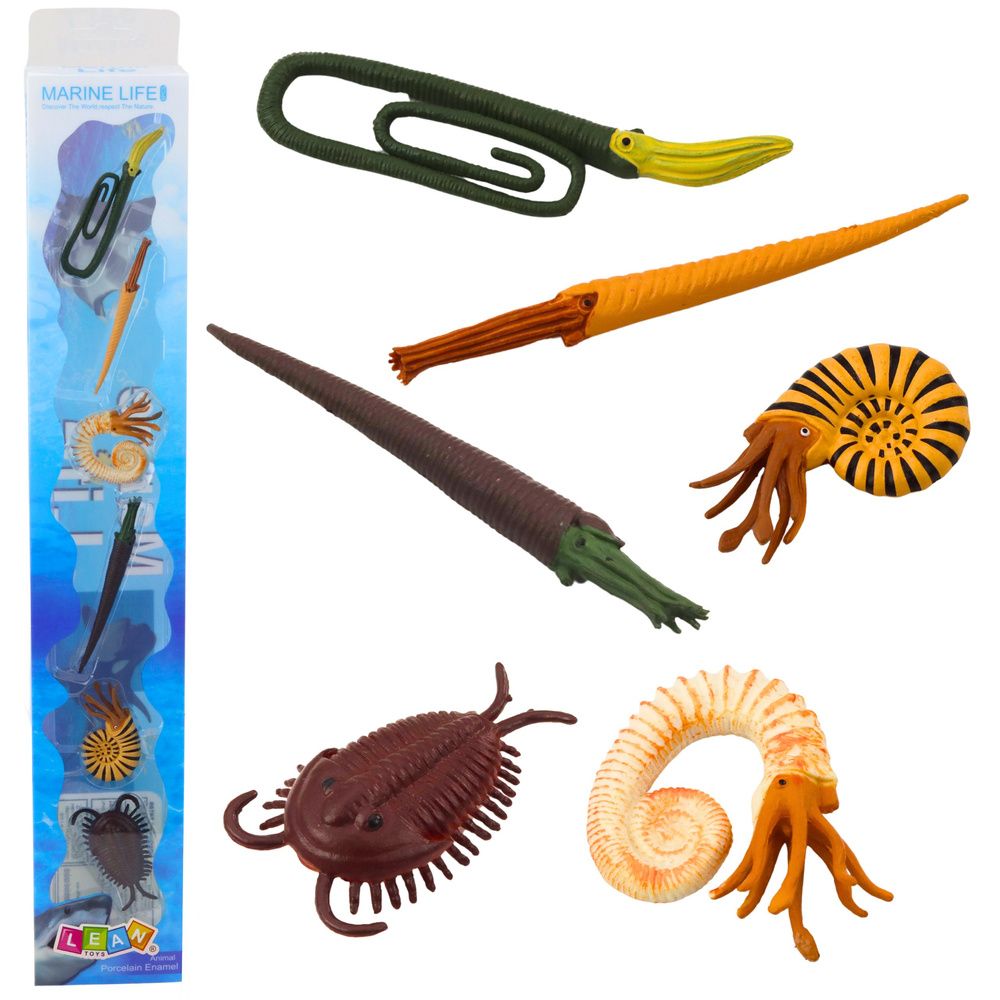 Set mini figurica Prapovijesnih morskih stvorenja 6-9 cm 6 komada slika 1