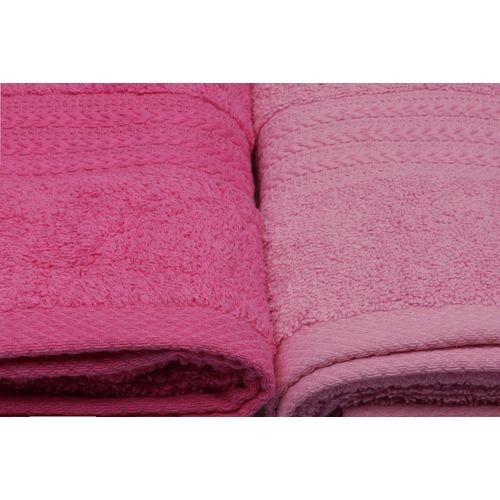 Colourful Cotton Set ručnika PINKY, 50*90 cm, 4 komada, Rainbow - Pink slika 4