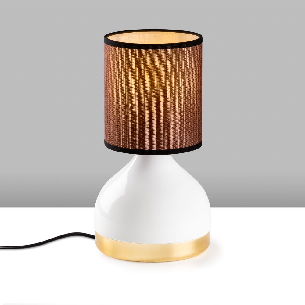 Yıldo - 8004 Bijela i Smeđa Stolna Lampa slika 5