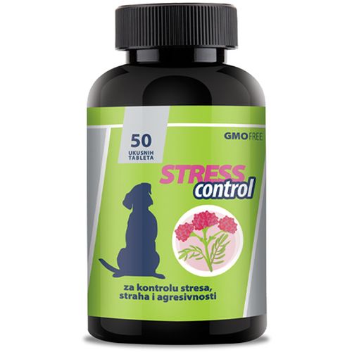 StressControl suplement za kontrolu stresa, straha i agresivnosti kod pasa 50 tableta slika 1