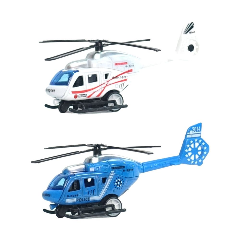 Helikopter DIE-CAST Pull Back, 1:43 slika 2