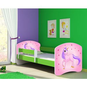 ACMA Dječiji krevet Acma II Green - 140x70cm - Dezen 17