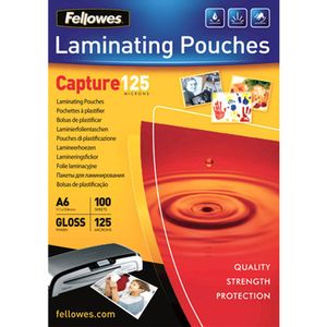 Fellowes folija za laminiranje DIN A6 125 micron sjajna  100 St.