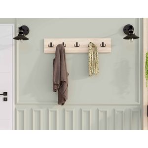 Wall Hook Beşli - Boje: Safir Hrast
