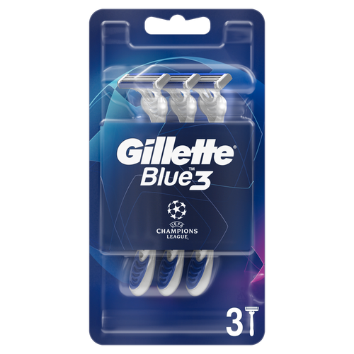 Gillette UCL Blue3 Jednokratne britvice 3 kom  slika 1