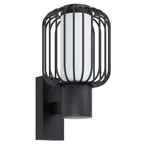 Eglo Ravello  spoljna zidna lampa/1, e27, 28w, ip44, pocinčani čelik/plastika/crno  slika 1
