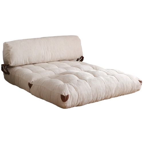 Fold Kadife 2 - White White 2-Seat Sofa-Bed slika 8