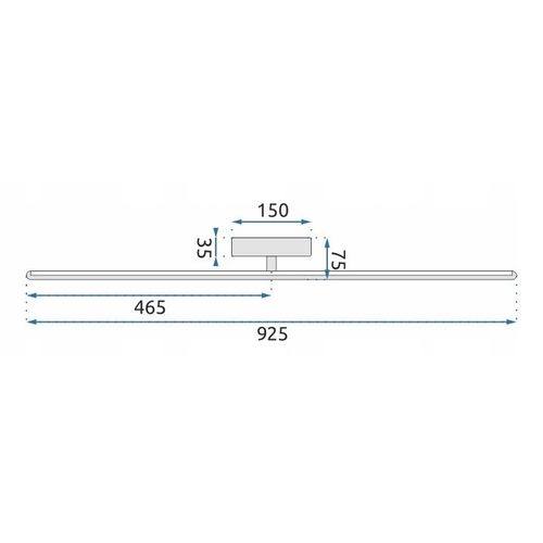 LED ZIDNA SVJETILJKA NEUTRALNA 12W 92CM APP583-1W slika 11