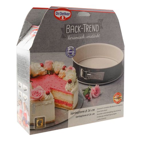 Dr.Oetker kalup za tortu 26x8cm, Back Trend slika 2