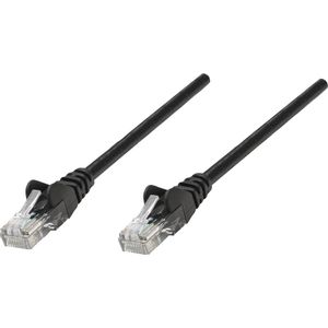 Intellinet 335645 RJ45 mrežni kabel, Patch kabel cat 5e SF/UTP 2.00 m crna  1 St.