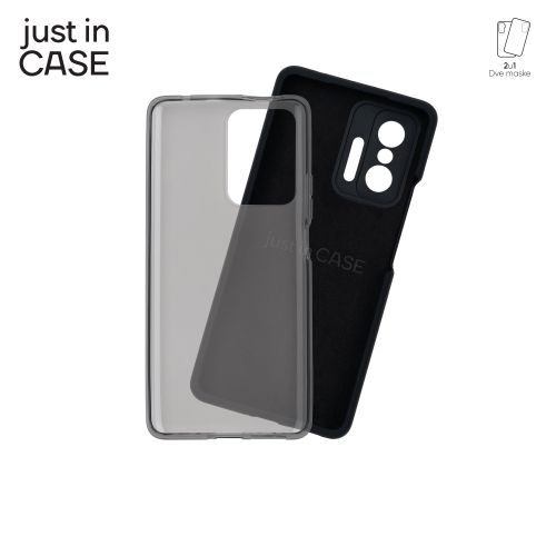 2u1 Extra case MIX paket CRNI za Mi 11T/11T pro 128GB slika 1