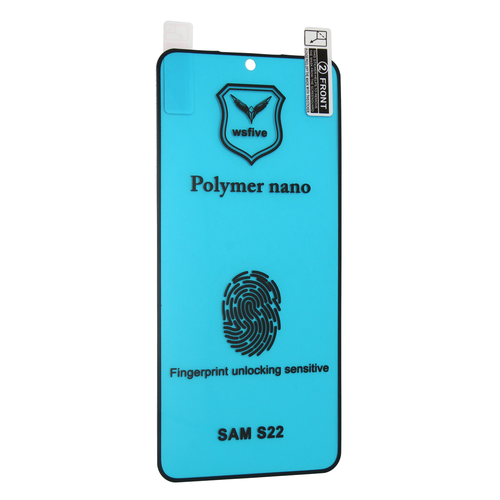 Folija Polymer Nano za Samsung S901B Galaxy S22 crna slika 1