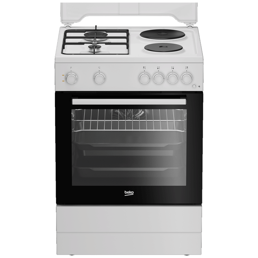 Beko Štednjak kombinovani FBE64010WDN /  2 el.ringle, 2 x plin slika 1