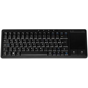 Tipkovnica VIVANCO Touch Keyboard, bežična, HR layout, 2.4GHz
