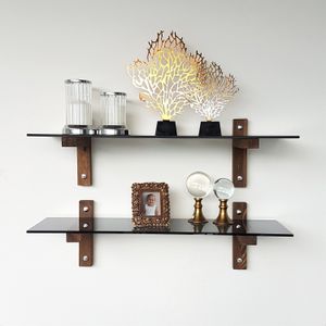 R202 Walnut
Fume Wall Shelf