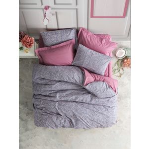 L'essential Maison Penny - Dusty Rose Dusty RosePurple Ranforce Double Quilt Cover Set