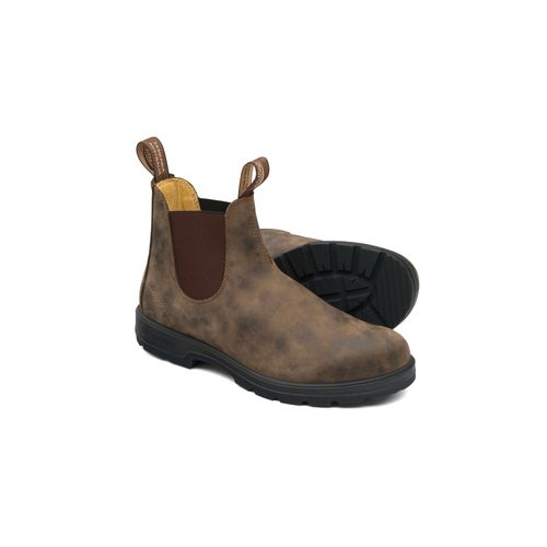 Blundstone 585 unisex kožne čizme - rustik svetlo braon slika 2