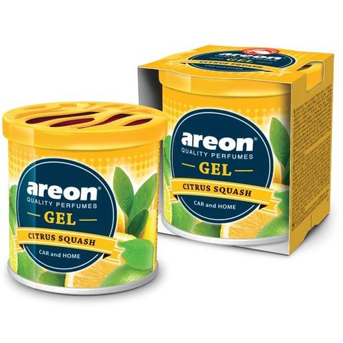 Mirisni gel konzerva AREON Gel 80g - CitrusSquash slika 1