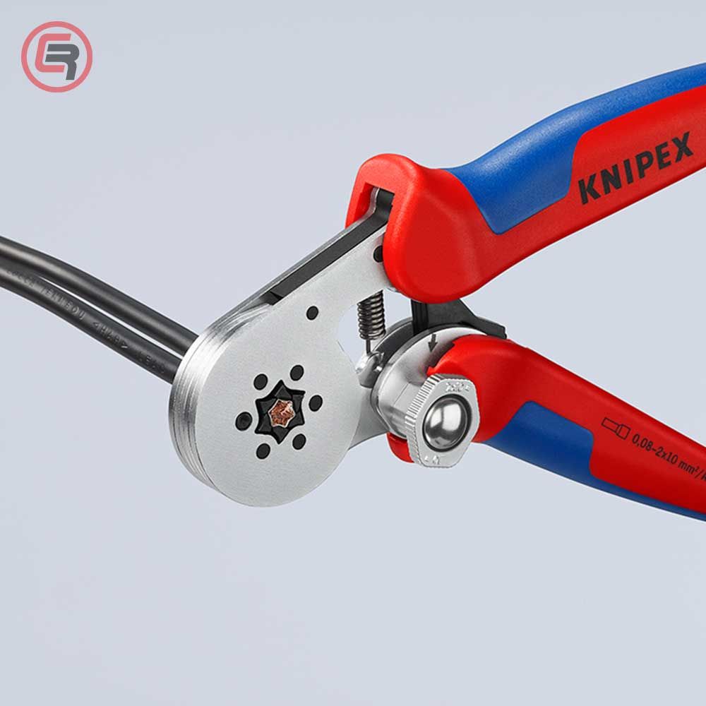 Knipex Kliješta Samopodešavajuća Za 6-Kutno Presanje Čahura 0,08-16 mm2 – 97 55 14 slika 6
