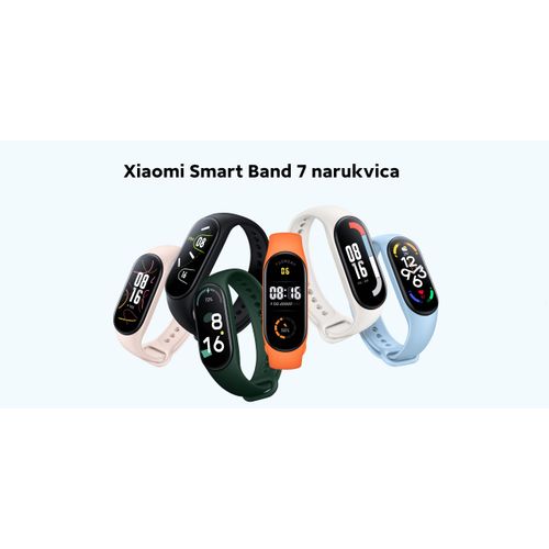 Xiaomi Mi Smart Band 7 Strap Neon Orange slika 2