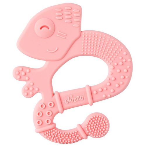 CHICCO grizalo silikon kameleon 2m+ pink 2811010 slika 1